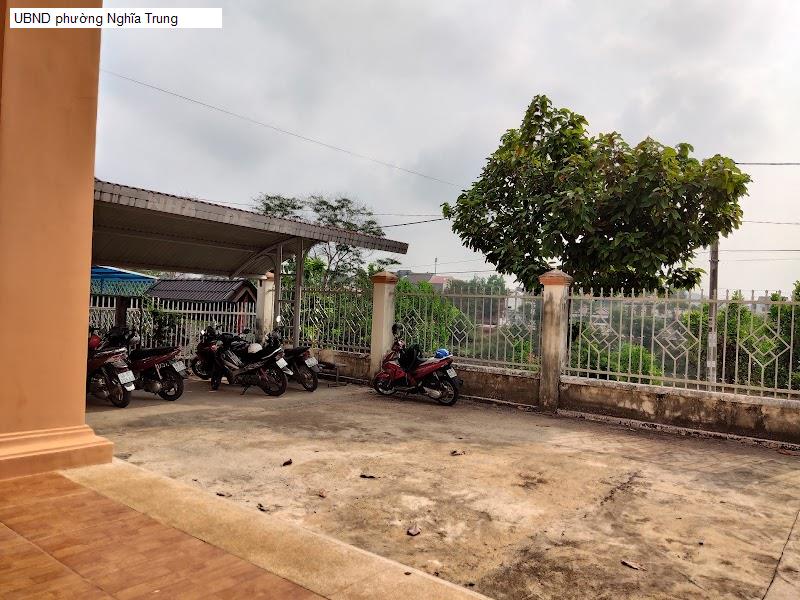 UBND phường Nghĩa Trung