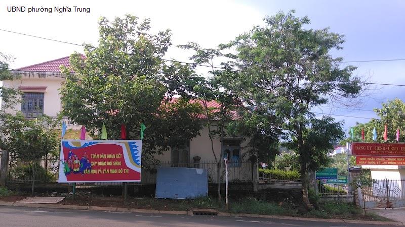 UBND phường Nghĩa Trung