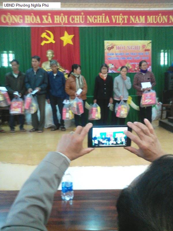 UBND Phường Nghĩa Phú