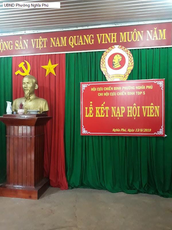 UBND Phường Nghĩa Phú