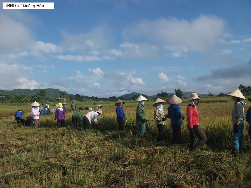 UBND xã Quảng Hòa