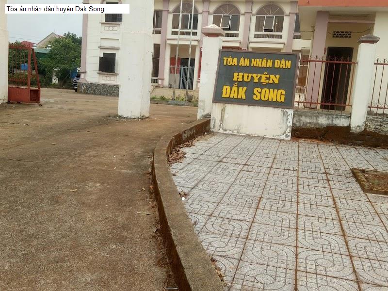 Tòa án nhân dân huyện Dak Song