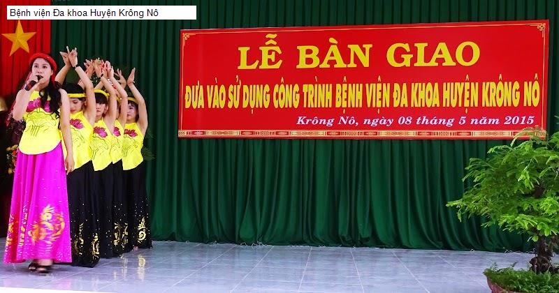 Bệnh viện Đa khoa Huyện Krông Nô