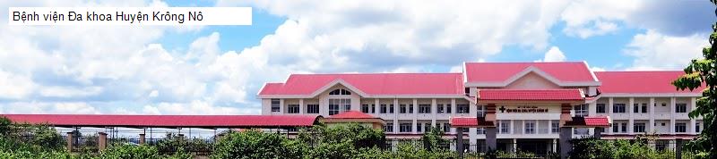 Bệnh viện Đa khoa Huyện Krông Nô