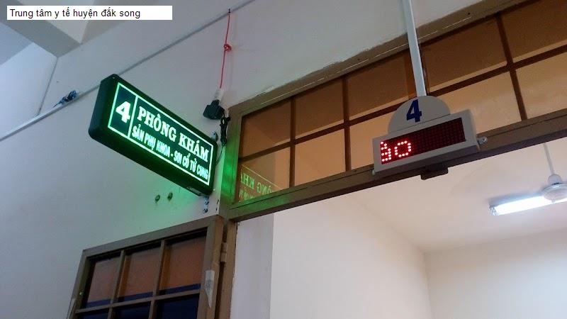 Trung tâm y tế huyện đắk song