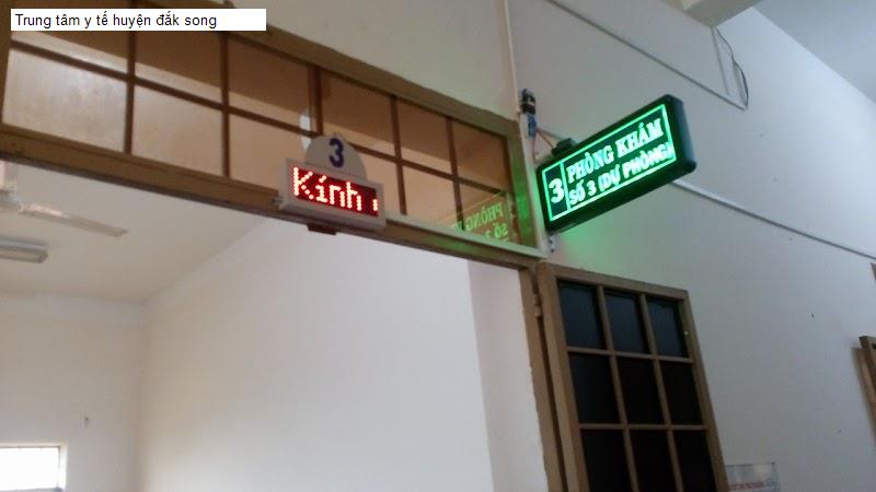 Trung tâm y tế huyện đắk song