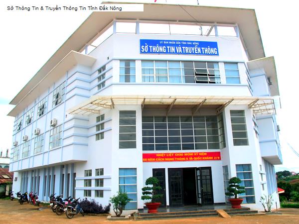 Sở Thông Tin & Truyền Thông Tin Tỉnh Đắk Nông